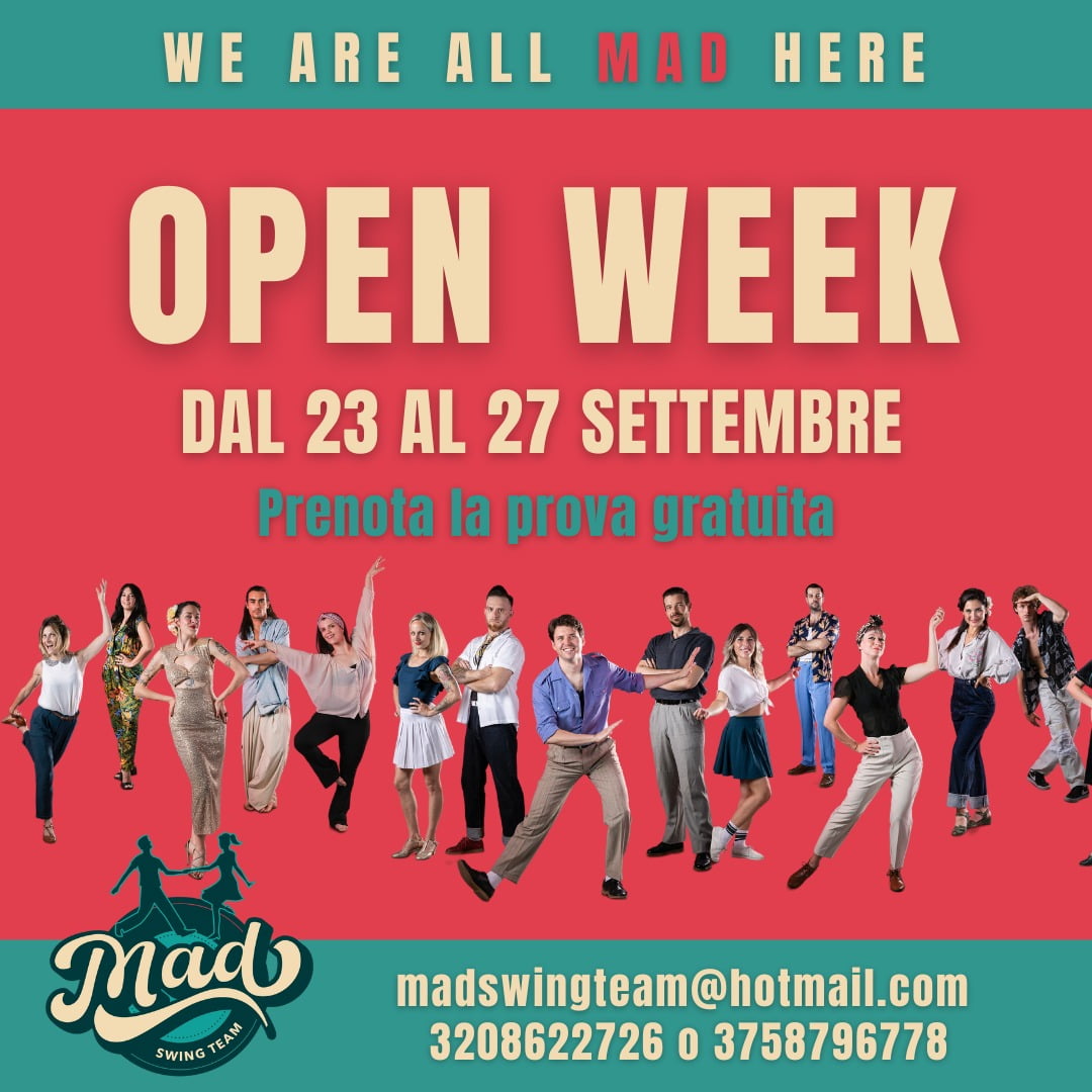 corsi swing prove gratuite milano bologna MAD Swing Team