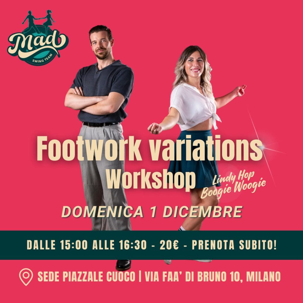 Corso Swing, workshop di Footwork Variations